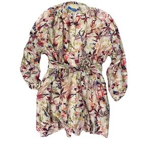 Chufy Pia Mini Shirt Dress Ava White S NWT